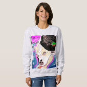 hou van een pitbull. trui (Voorkant volledig)