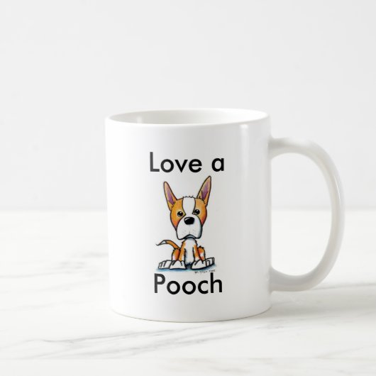 Hou van een pooch koffiemok (Rechts)
