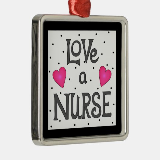 Hou van een zuster Handje met woorden Metalen Ornament (Rechts)