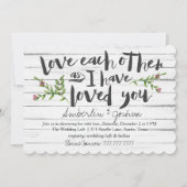 Hou van elkaar bruids kaart (Voorkant)