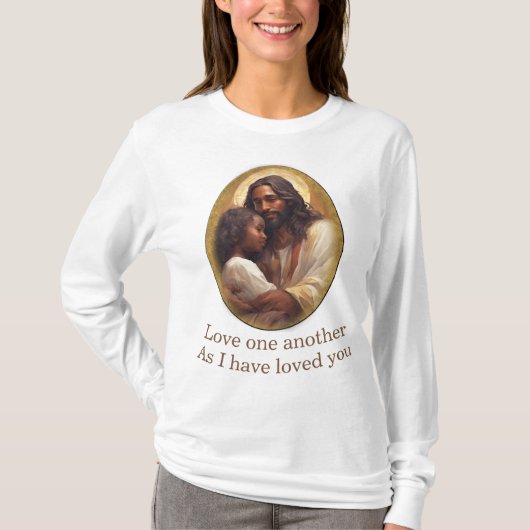 Hou van elkaar christen t-shirt (Voorkant)