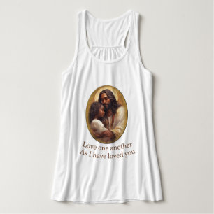 Hou van elkaar christen tanktop