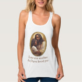 Hou van elkaar christen tanktop (Voorkant)