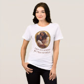 Hou van elkaar christen Tri-Blend shirt (Voorkant volledig)