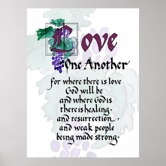 HOU VAN ELKAAR DRUIVEN HELENDE KRACHT POSTER (Voorkant)