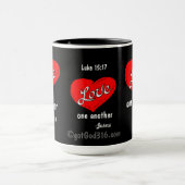 Hou van elkaar gotGod316.com Jezus Mok (Midden)