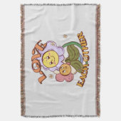 Hou van elkaar | Whimsical Floral Design Deken (Voorkant Verticaal)