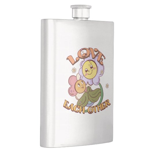 Hou van elkaar | Whimsical Floral Design Flacon (Rechts)