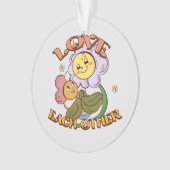 Hou van elkaar | Whimsical Floral Design Ornament (voorkant)