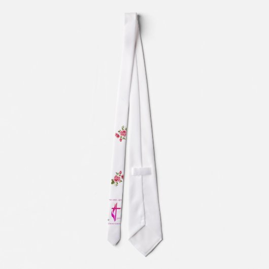 Hou van elkaar zoals ik van je heb gehouden stropdas (Achterkant)