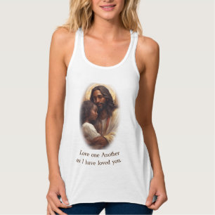 Hou van elkaar zoals ik van je heb gehouden tanktop