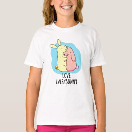 Hou van elke Bunny Grappig Konijn Pun T-shirt
