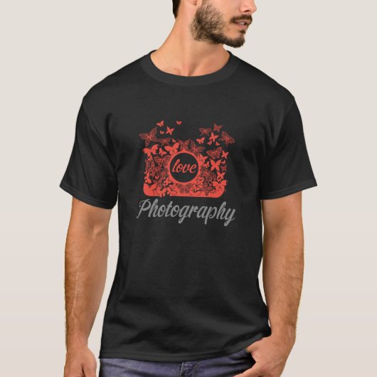 Hou van fotografie t-shirt (Voorkant)