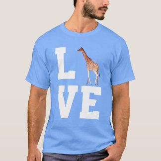 Hou van Giraffen vrienden T-shirt
