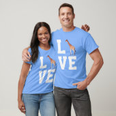 Hou van Giraffen vrienden T-shirt (Unisex)