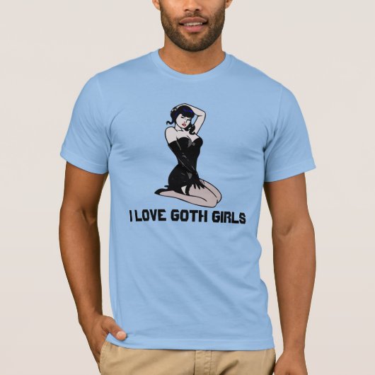 Hou van Goth-meisjes, heren T-shirt (Voorkant)