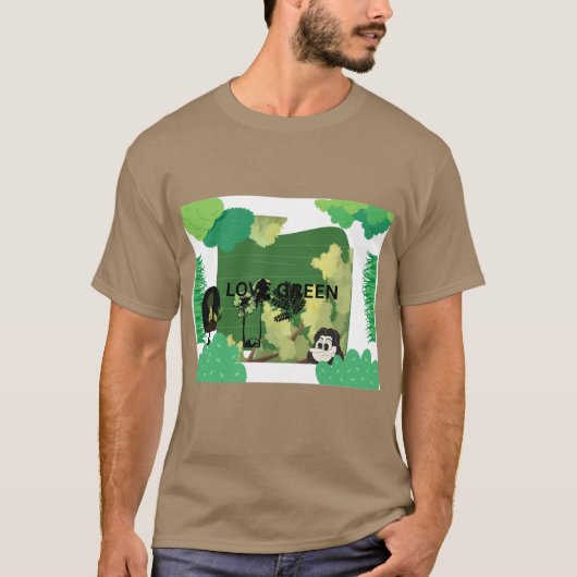 HOU VAN GROEN T-SHIRT (Voorkant)