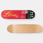 HOU VAN HAAR LIPPEN Skateboard (Horizontaal)