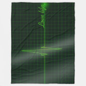 HOU VAN HET LEVEN TERWIJL JE KUNT FLEECE DEKEN (Voorkant)