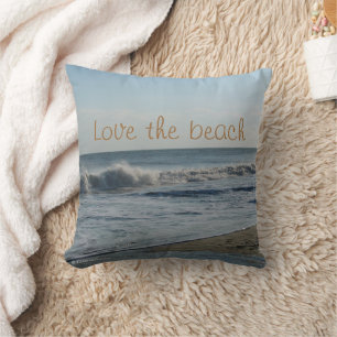 Hou van het strand Oceaankust Zand Worp Kussen