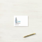 Hou van het strand post-it® notes (Op bureau)