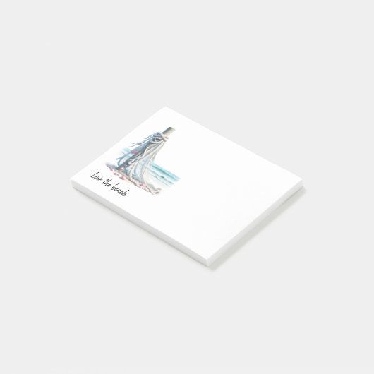 Hou van het strand post-it® notes (Schuin)