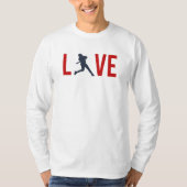 Hou van honkbal t-shirt (Voorkant)