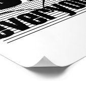 Hou van iedereen Sticker 3 Poster (Hoek)