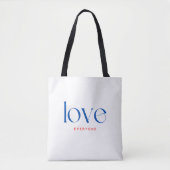 Hou van Iedereen Tote Bag (Voorkant)