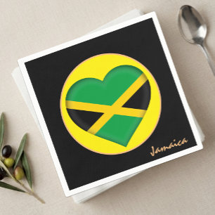 Hou van Jamaica, Jamaicaanse Vlag feest hart Servet