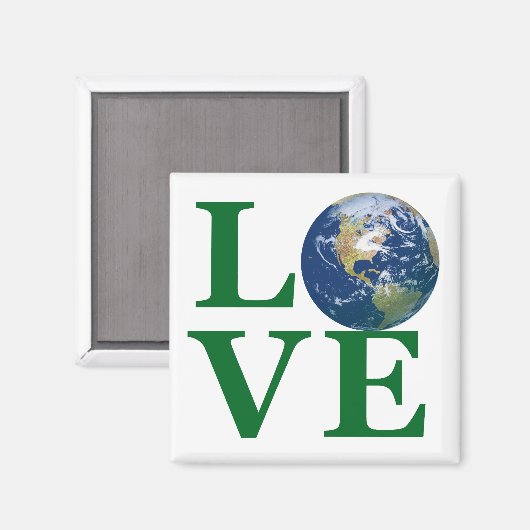 Hou van je aarde magneet (Voorkant / Achterkant)