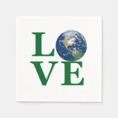 Hou van je aarde servet (Voorkant)