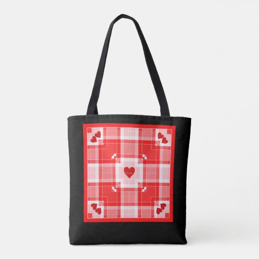 Hou van je! All-Over-Print Tas (Achterkant)