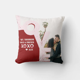 Hou van je altijd en eeuwig | Paardenfoto Kussen