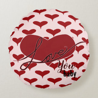 Hou van je ~ Baby ~ met Motif Rond Kussen