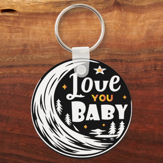 Hou van je baby sleutelhanger (Voorkant)