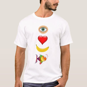 Hou van je banaanvis! t-shirt
