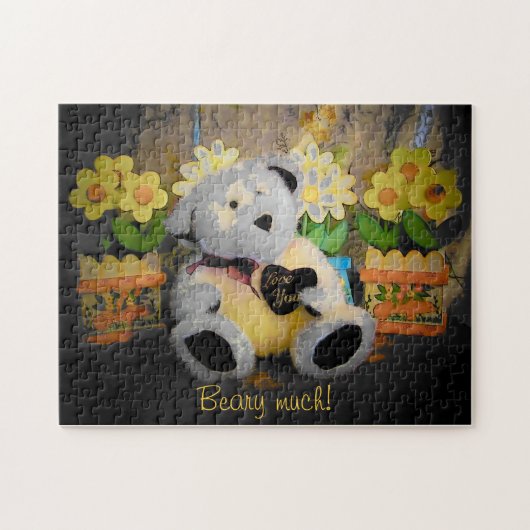 Hou van je Beary Much Valenpuzzle Legpuzzel (Horizontaal)