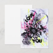 Hou van je bedankkaart (Voorkant / Achterkant)