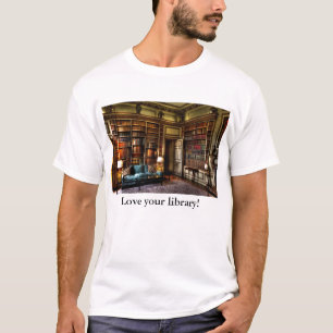 Hou van je bibliotheek! t-shirt