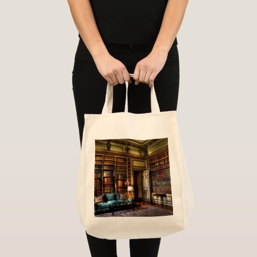 Hou van je bibliotheek! tote bag (Voorkant (product))