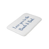 Hou van je bij de Beach Bath Mat (Gekanteld)