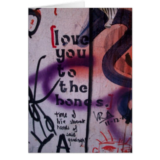 Hou van je bij de botten