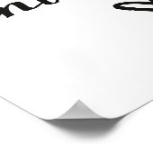 Hou van je bij de maan poster (Hoek)