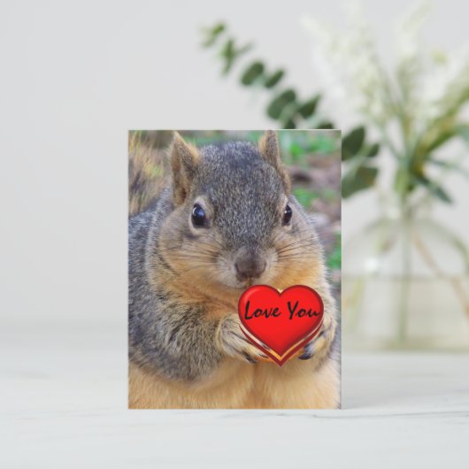 Hou van je_ briefkaart (Staand voorkant)