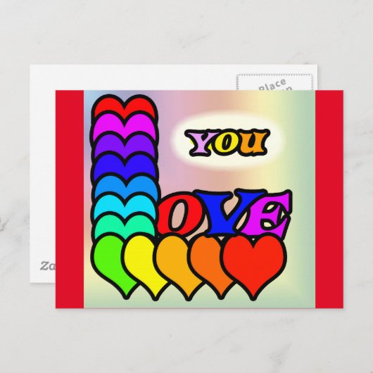 Hou van je Briefkaart (Voorkant / Achterkant)