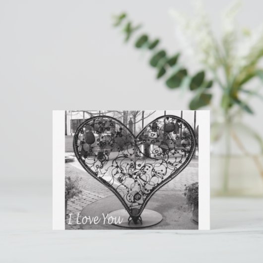 Hou van je briefkaart (Staand voorkant)