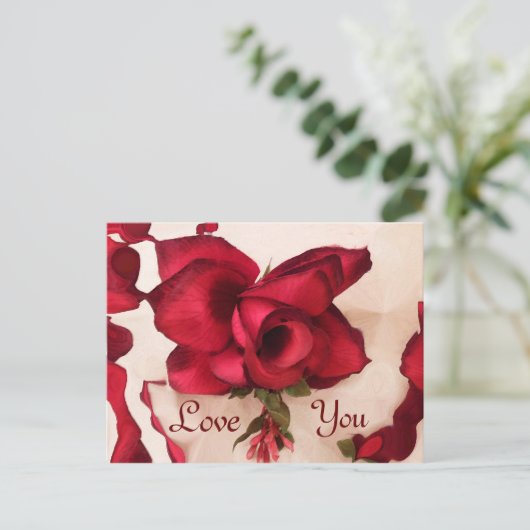 Hou van je_ briefkaart (Staand voorkant)