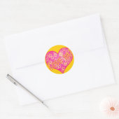 Hou van je! Bright Heart Sticker (Envelop)