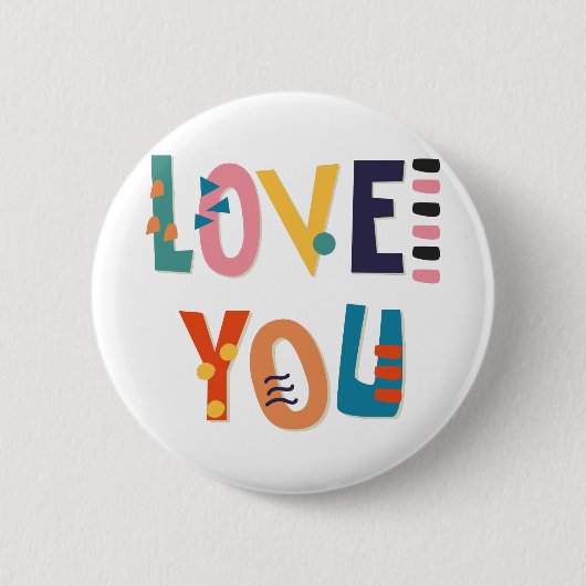 Hou van je Button (Voorkant)